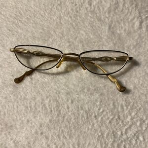 Diahann Carroll DC 036  Eyeglasses BRONZ  Metal Frame 53-19-135mm, Hong Kong